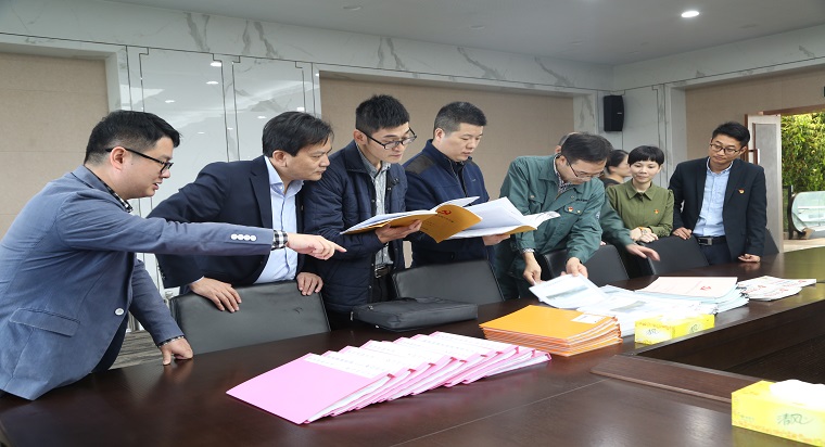 省委組織部基層黨建工作調研組蒞臨公司  公司黨委書記、總經理朱金松作專題匯報